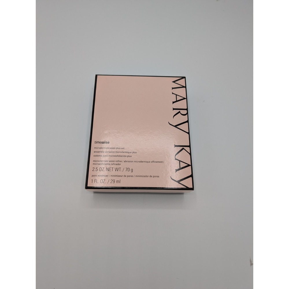 MARY KAY TimeWise Microdermabrasion Plus Set 2.5oz Refine 1oz Pore Minimizer NEW